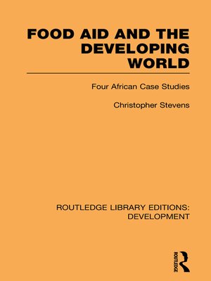 cover image of Food Aid and the Developing World